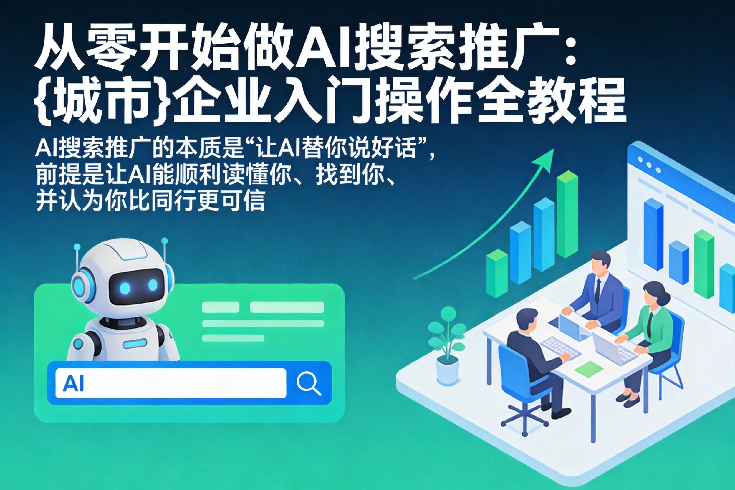 从零开始做AI搜索推广:绍兴企业入门操作全教程