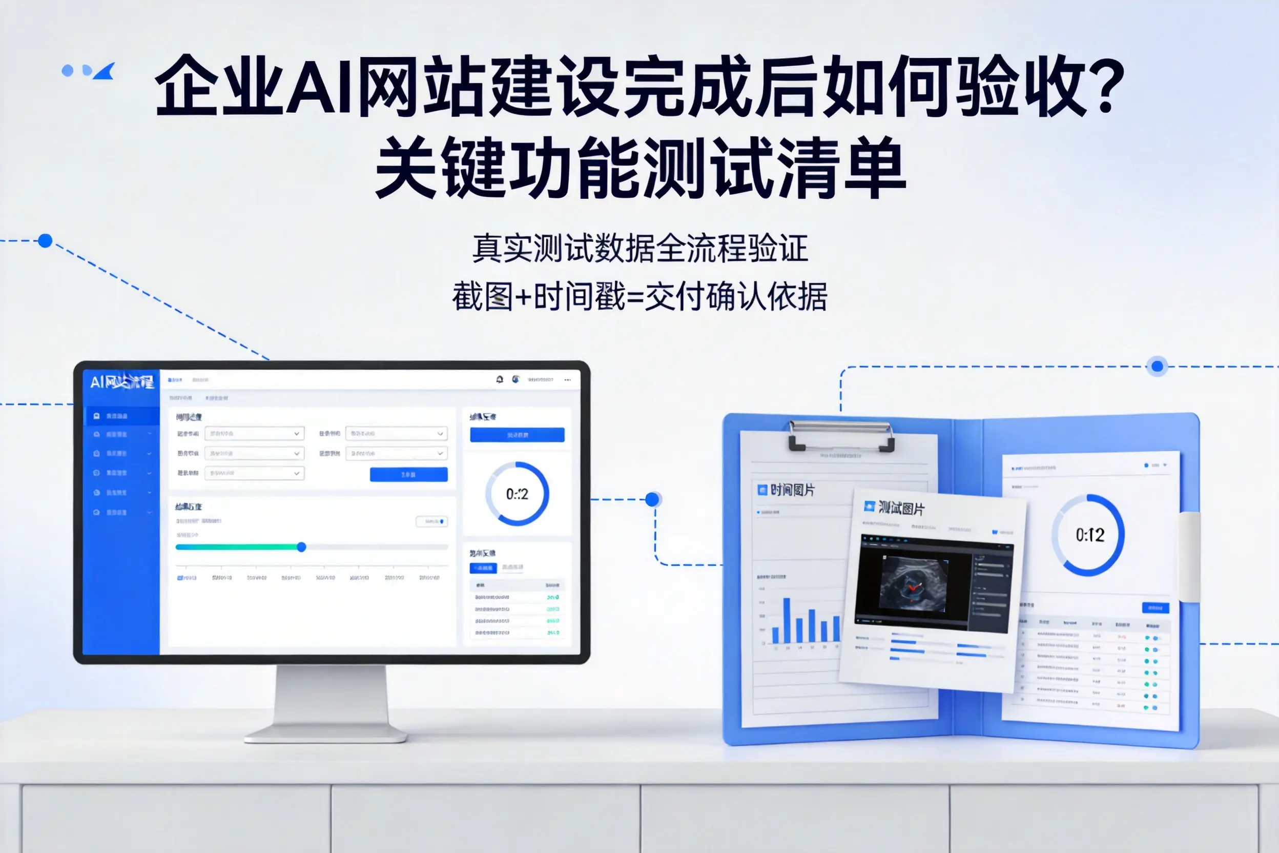 绍兴企业AI网站建设完成后如何验收?关键功能测试清单