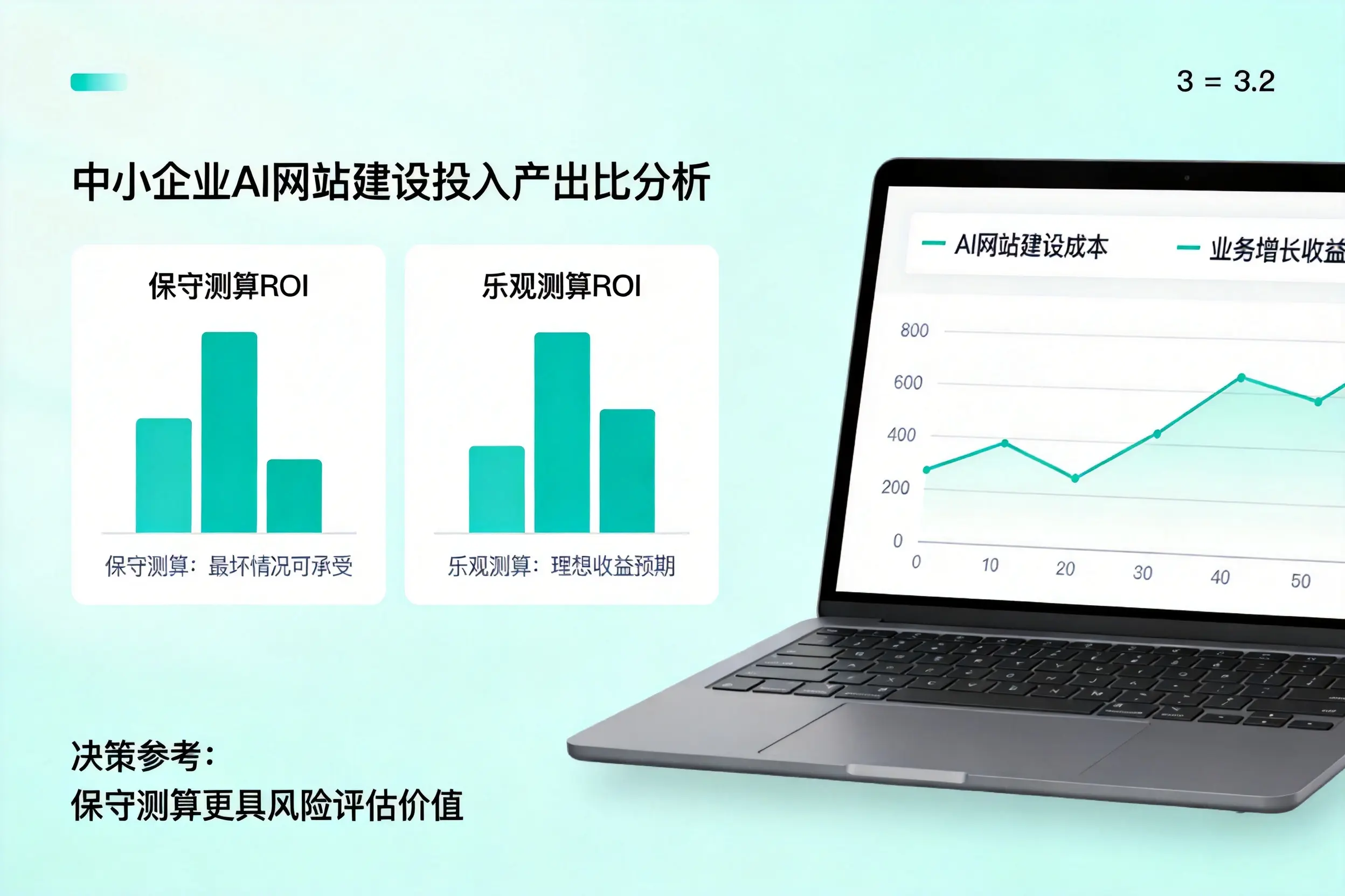 绍兴中小企业AI网站建设投入产出比怎么算?先看这份分析