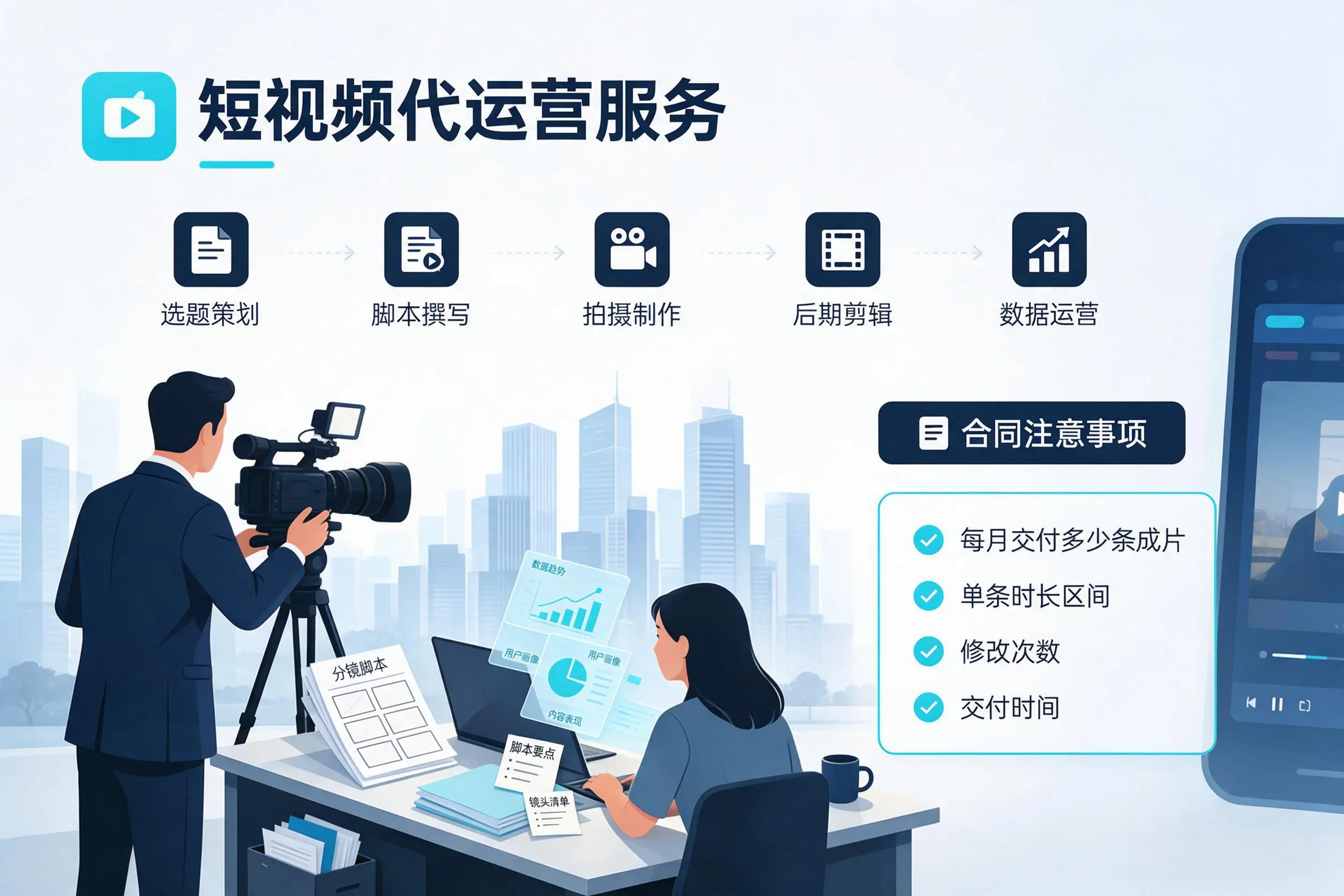 短视频代运营包含哪些服务?绍兴企业常见问题科普